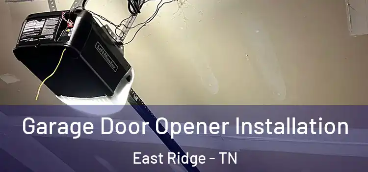  Garage Door Opener Installation East Ridge - TN
