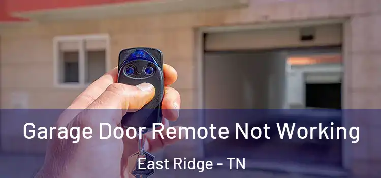  Garage Door Remote Not Working East Ridge - TN
