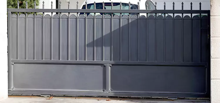 Metal Driveway Gate Installation East Ridge